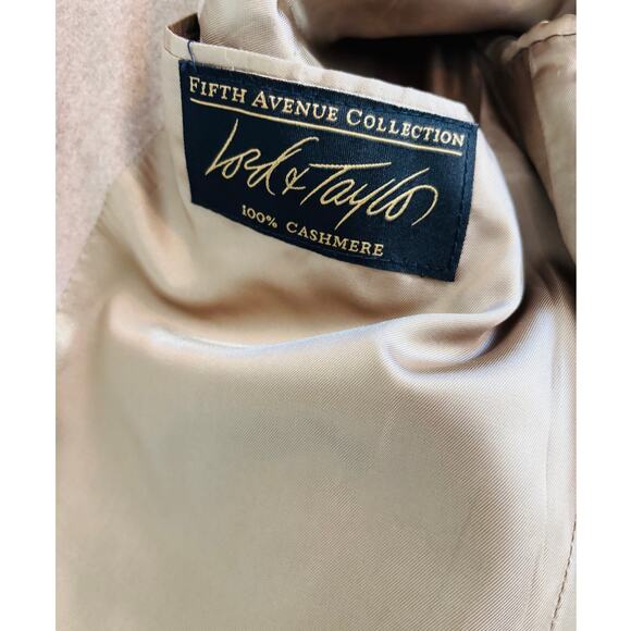Lord & Taylor 100% Cashmere Blazer Jacket Size 44 - Picture 5 of 10